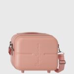 chica bolsa de viaje con logo en relieve Pepe Jeans 44JTZ1515 Rosa claro
