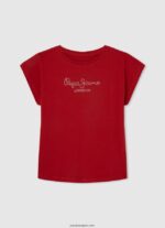 chica camiseta con estampado monocromático Pepe Jeans 44JTZ1453 blanco - Imagen 5