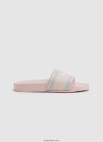 chica chanclas de playa con logo deslizante Pepe Jeans 44JTZ1347 Rosa claro