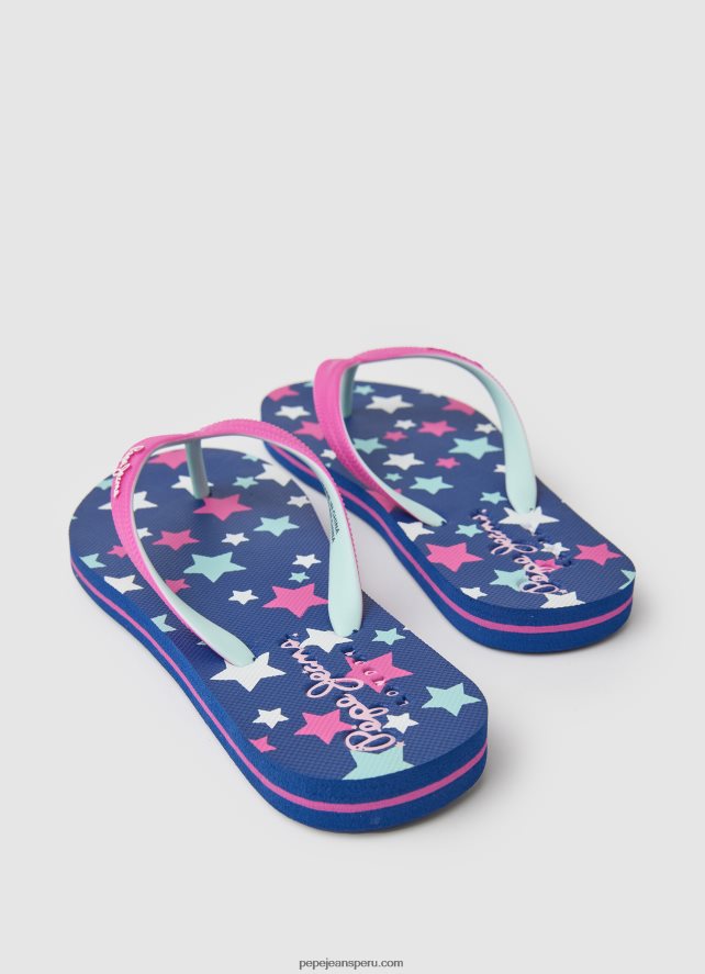 chica chanclas de playa Dorset Stars Pepe Jeans 44JTZ1350 fucsia - Imagen 4