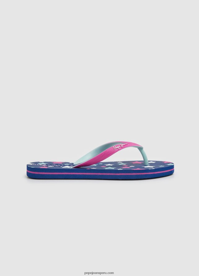 chica chanclas de playa Dorset Stars Pepe Jeans 44JTZ1350 fucsia - Imagen 1