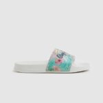 chica chanclas de playa slider martina Pepe Jeans 44JTZ1346 blanco