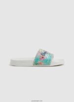 chica chanclas de playa slider martina Pepe Jeans 44JTZ1346 blanco