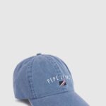 chica gorra de mezclilla con logo bordado Pepe Jeans 44JTZ1513 mezclilla