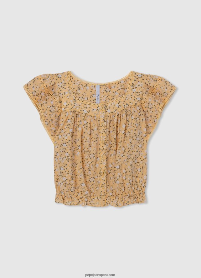 chica_hola_blusa_romantica_pepe_jeans_44jtz1471_multi.jpg chica hola blusa romantica Pepe Jeans 44JTZ1471 multi - Imagen 1