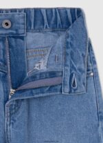 chica jeans bella de talle alto con corte globo Pepe Jeans 44JTZ1369 mezclilla - Imagen 3