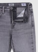 chica jeans pitillo con tiro alto y tiro alto Pepe Jeans 44JTZ1370 mezclilla - Imagen 3