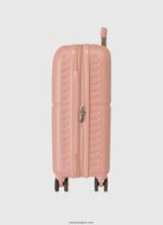 chica maleta trolley 55cm abs Pepe Jeans 44JTZ1514 Rosa claro - Imagen 4