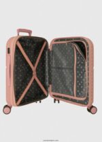 chica maleta trolley 55cm abs Pepe Jeans 44JTZ1514 Rosa claro - Imagen 5