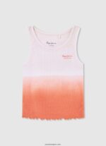chica playera boxy con logo estampado Pepe Jeans 44JTZ1479 brillar - Imagen 5