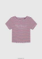 chica playera con logo brillante Pepe Jeans 44JTZ1468 brillar - Imagen 4