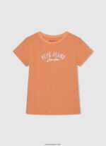 chica playera con logo estampado Pepe Jeans 44JTZ1455 blanco - Imagen 3