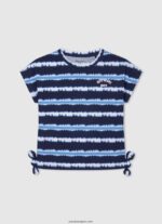 chica playera con rayas desteñidas Pepe Jeans 44JTZ1463 dulwich