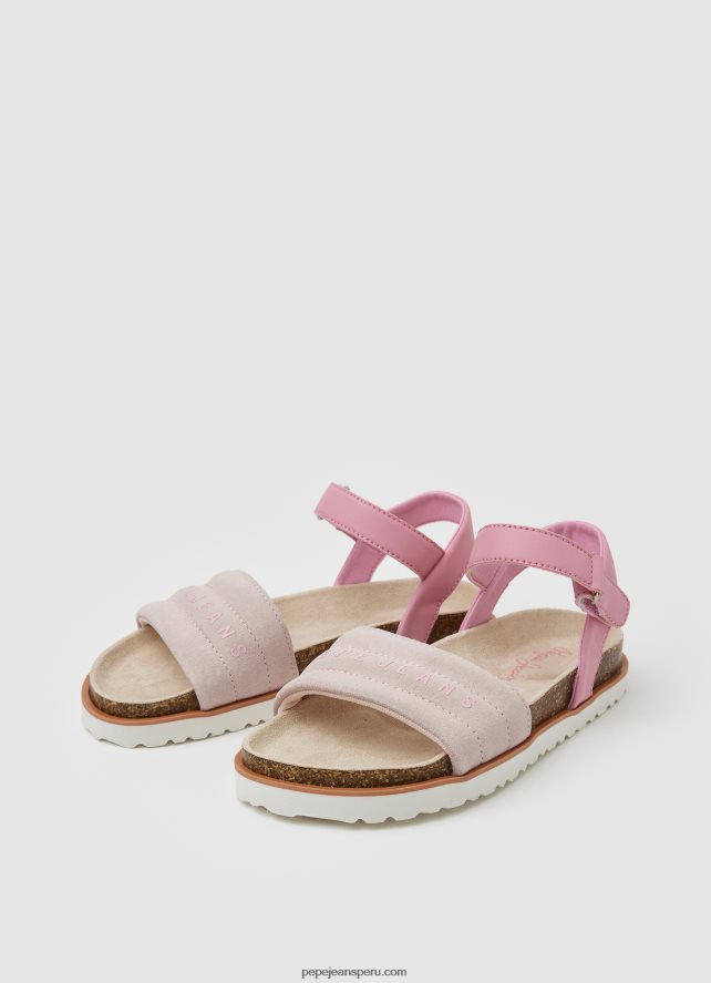 chica sandalias anatómicas berlin park Pepe Jeans 44JTZ1341 rosa de fábrica - Imagen 3
