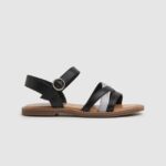 chica sandalias irma de piel divina Pepe Jeans 44JTZ1336 negro