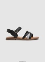 chica sandalias irma de piel divina Pepe Jeans 44JTZ1336 negro