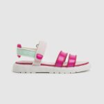 chica sandalias Wendy Sweet con plataforma Pepe Jeans 44JTZ1340 fucsia claro
