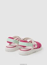 chica sandalias Wendy Sweet con plataforma Pepe Jeans 44JTZ1340 fucsia claro - Imagen 4