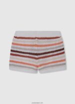chica shorts coralinos con estampado de rayas Pepe Jeans 44JTZ1506 multi - Imagen 2