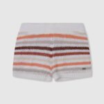 chica shorts coralinos con estampado de rayas Pepe Jeans 44JTZ1506 multi