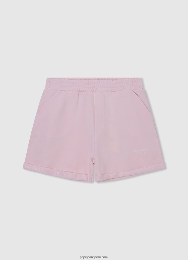 chica shorts de algodón con cintura elástica Pepe Jeans 44JTZ1501 bahía - Imagen 3