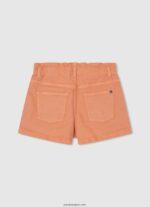 chica shorts de mezclilla con corte culotte Pepe Jeans 44JTZ1510 durazno - Imagen 2