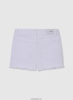 chica shorts de mezclilla con corte regular Pepe Jeans 44JTZ1504 mezclilla - Imagen 2