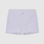 chica shorts de mezclilla con corte regular Pepe Jeans 44JTZ1504 mezclilla