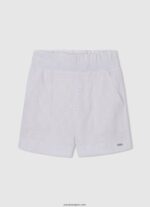 chica shorts gigi con detalles calados Pepe Jeans 44JTZ1487 mousse