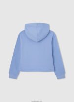 chica sudadera con capucha de algodón Pepe Jeans 44JTZ1415 bahía - Imagen 2