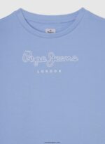 chica suéter con logo estampado Pepe Jeans 44JTZ1413 bahía - Imagen 3