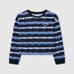 chica suéter con rayas desteñidas Pepe Jeans 44JTZ1408 dulwich