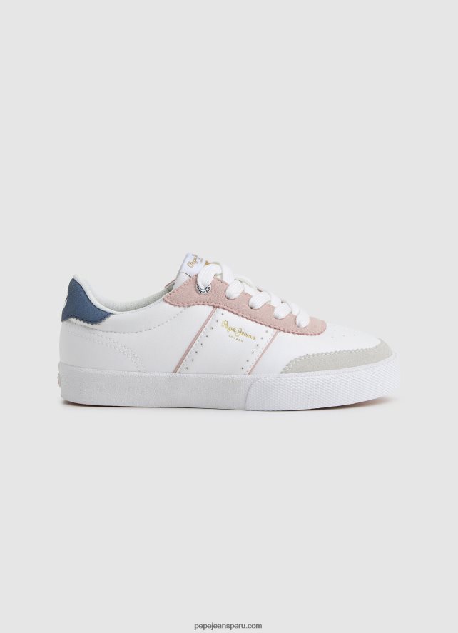 chica_tenis_basicos_kenton_hami_pepe_jeans_44jtz1331_blanco.jpg chica tenis básicos kenton hami Pepe Jeans 44JTZ1331 blanco - Imagen 1