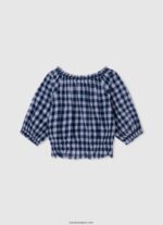 chica top con estampado de cuadros Pepe Jeans 44JTZ1419 multi - Imagen 2