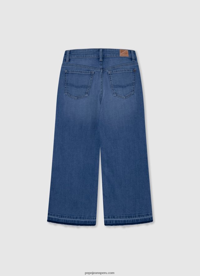 chica vaqueros jivey de tiro alto y ancho Pepe Jeans 44JTZ1367 mezclilla - Imagen 2