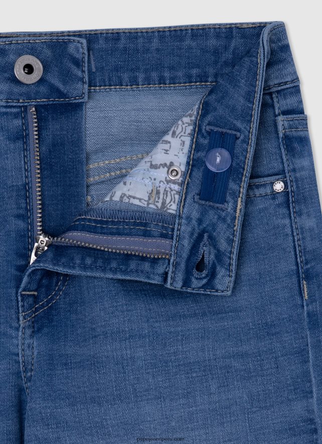 chica vaqueros jivey de tiro alto y ancho Pepe Jeans 44JTZ1367 mezclilla - Imagen 3