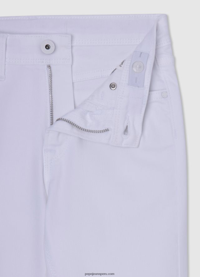 chica vaqueros pitillo con cintura alta y tiro alto de Pixlette Pepe Jeans 44JTZ1371 mezclilla - Imagen 3
