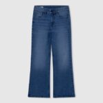 chica vaqueros willa jr de talle alto acampanados Pepe Jeans 44JTZ1368 mezclilla