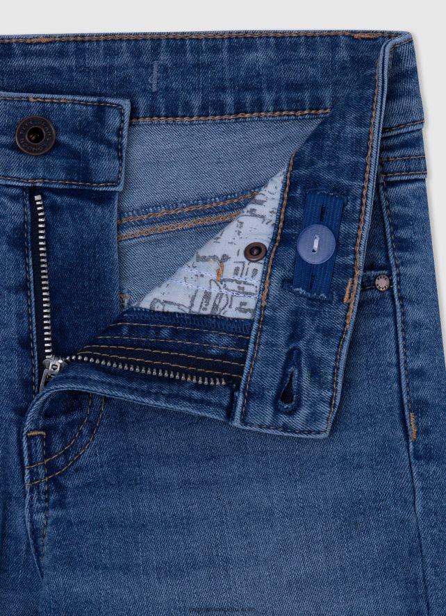 chica vaqueros willa jr de talle alto acampanados Pepe Jeans 44JTZ1368 mezclilla - Imagen 3