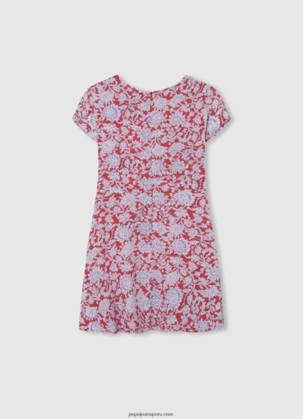 chica vestido con estampado floral Pepe Jeans 44JTZ1379 multi