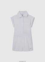 chica vestido corto con cuello redondo Pepe Jeans 44JTZ1389 brillar - Imagen 5