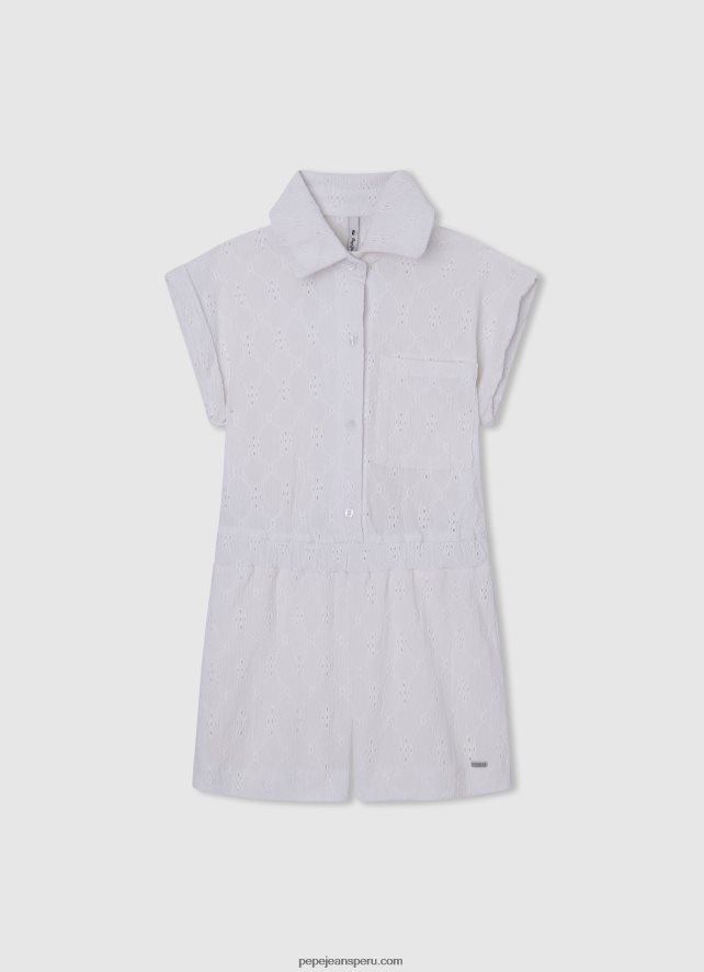 chica vestido corto con estampado geométrico Pepe Jeans 44JTZ1387 multi - Imagen 4