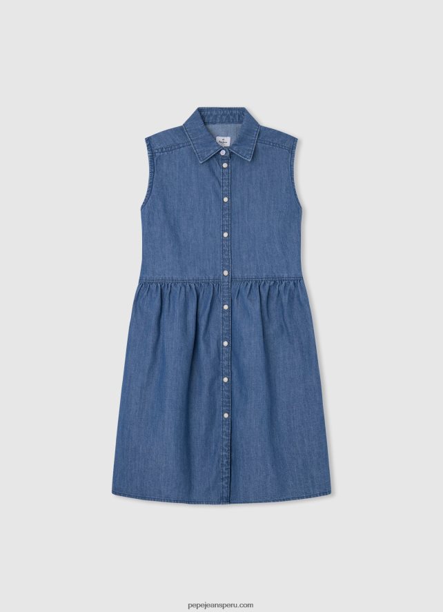 chica vestido corto con estampado geométrico Pepe Jeans 44JTZ1387 multi - Imagen 5