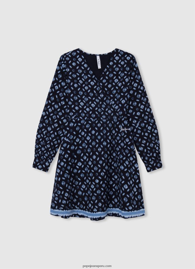 chica_vestido_corto_con_estampado_geometrico_pepe_jeans_44jtz1387_multi.jpg chica vestido corto con estampado geométrico Pepe Jeans 44JTZ1387 multi - Imagen 1
