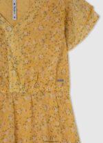 chica vestido de gasa floral Pepe Jeans 44JTZ1400 multi - Imagen 3