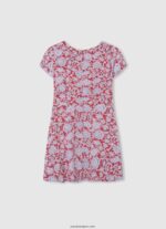 chica vestido de mezclilla bordado Pepe Jeans 44JTZ1380 bahía - Imagen 4