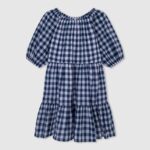 chica vestido estampado a cuadros Pepe Jeans 44JTZ1372 multi