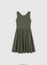 chica vestido romántico de algodón Pepe Jeans 44JTZ1398 mousse - Imagen 4