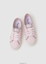chica zapatillas básicas brady shine Pepe Jeans 44JTZ1322 Rosa suave - Imagen 2
