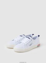 chica zapatillas brady basicas Pepe Jeans 44JTZ1325 blanquecino - Imagen 3